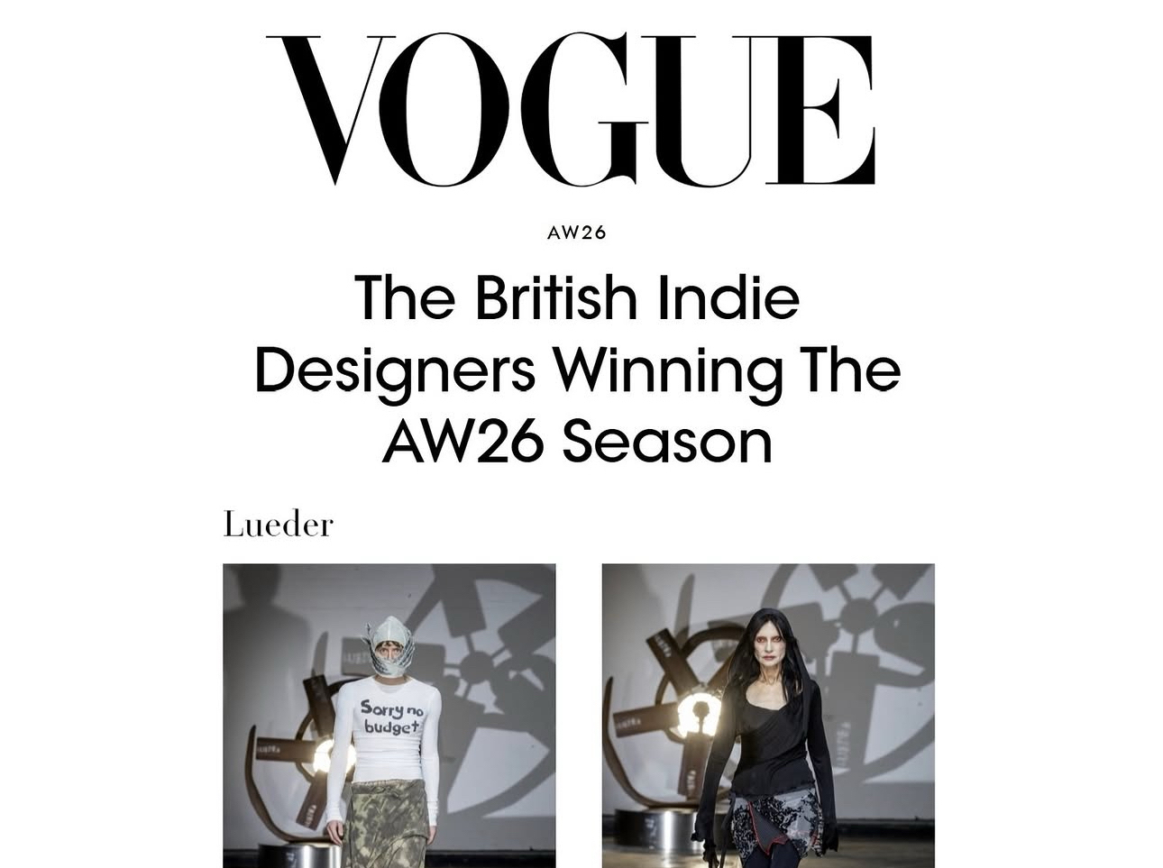 modelling